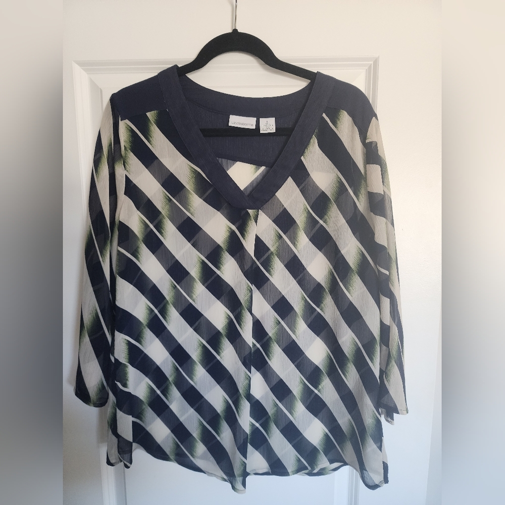 Liz Claiborne Women's Blouse Size L